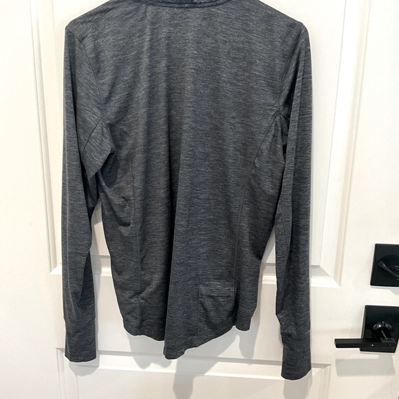 Brooks Run Happy 1/4 Zip Women's Large Pull Over Long Sleeve Thumb Hole Pocket - Picture 3 of 5